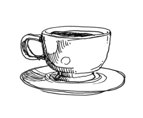 coffee cup illustration