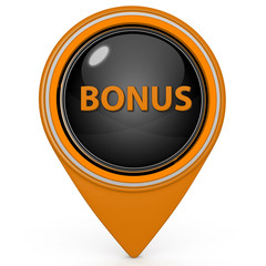 bonus pointer icon on white background