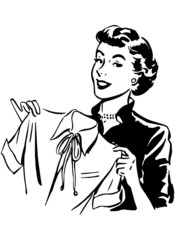 Lady With Blouse
