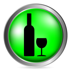 Bottle and glasse button
