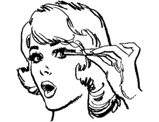 Girl Doing Eyelashes