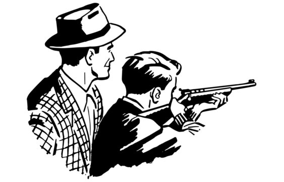 Father And Son Shooting