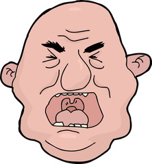 Emotional Man Crying