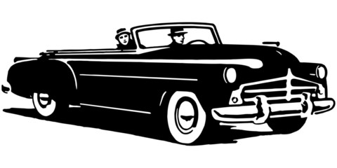 Obraz premium Convertible Cruising