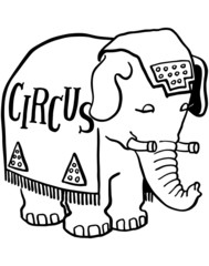 Circus Elephant