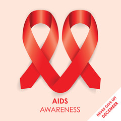 aids awareness ribbon