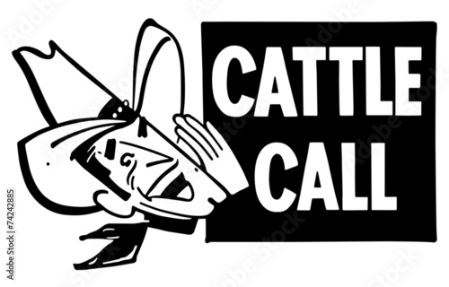 "Cattle Call" Stock image and royalty-free vector files on Fotolia.com