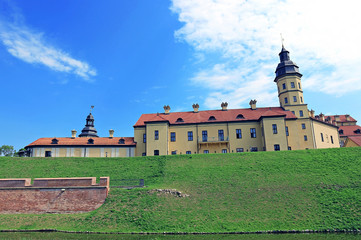 Ancient Nesvizhsky Castle in Nesvizh