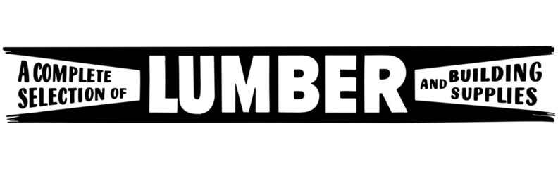 A Complete Selection OF Lumber