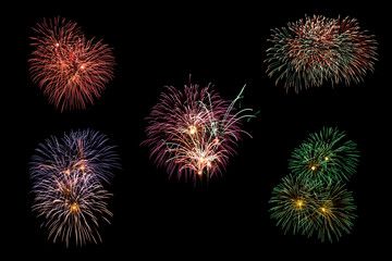 Fireworks for New Year Celebration