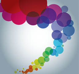 background with circles