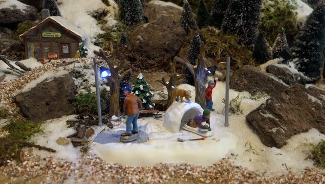 winter miniature