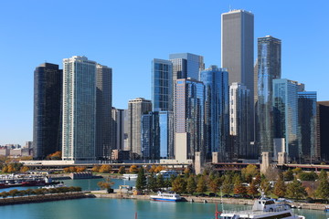 Chicago sunny day