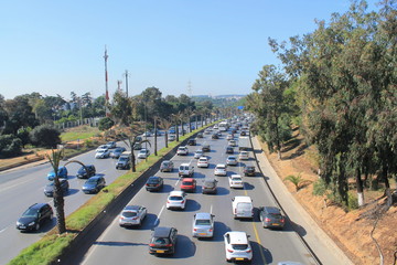 Rocade sud d'Alger, Algérie © Picturereflex