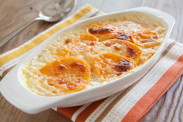 Sweet Potato Au Gratin