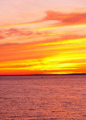 Burning Skies Night is Coming