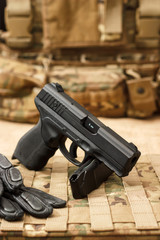 Obraz premium the gun