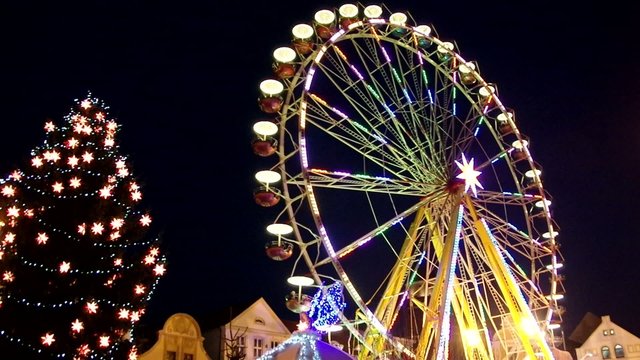 Cottbus Weihnachtsmarkt vid 02