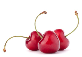 Heart shaped cherry berries