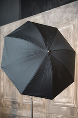 umbrella in photographer studio