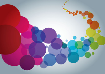 background with circles