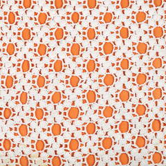 pattern from cone net embroidered by crochet