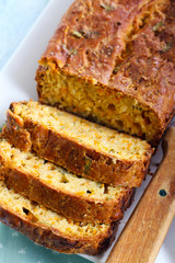 Savory snack bread