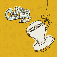 Obraz premium coffee design