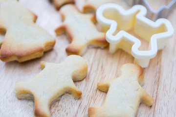 Christmas cookies preparation
