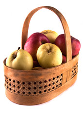 apples in a basket