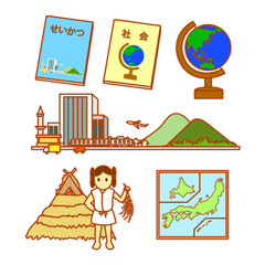 社会科セット © kyoko