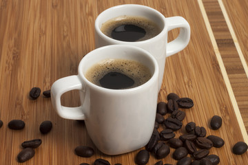 Coffee and beans