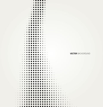 Vector halftone dots.