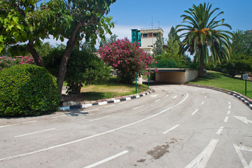 Fototapeta premium Traffic park in Valencia