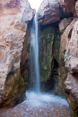 Fototapeta na wymiar Waterfall in Dades Gorges valley