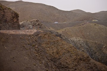 Road in Tizi-n-Tichka pass