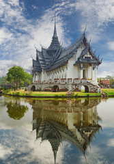 Fototapeta na wymiar Sanphet Prasat Palace, Ancient Cityf Bangkok