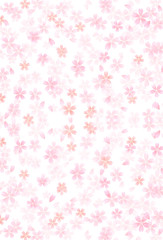 桜　年賀状　背景