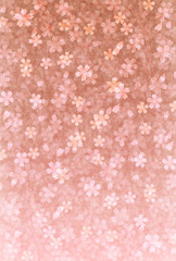 桜　年賀状　背景