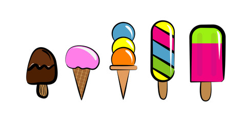 Ice cream set