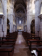 Fototapeta na wymiar particular of the church of San Biagio Matera Italy