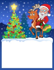 Small frame with Santa Claus 9