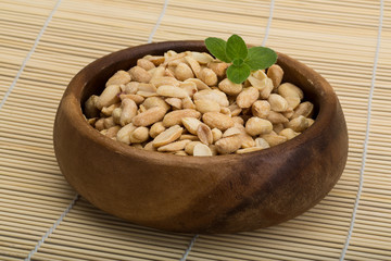 Peanut in the bowl