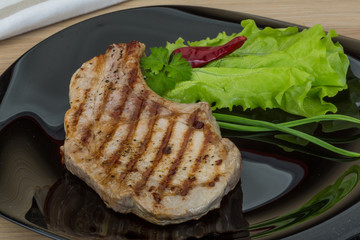 Grilled t-bone steak