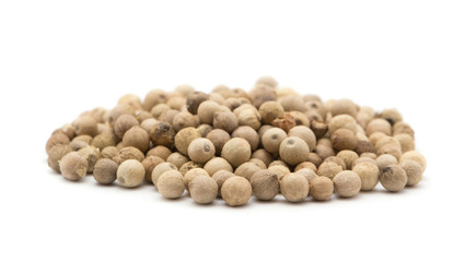 White pepper grains