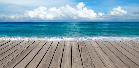 beach and tropical sea