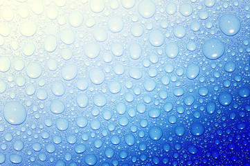 drops on glass