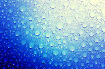 drops on glass