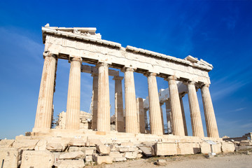 Fototapeta premium Parthenon on the Acropolis in Athens, Greece