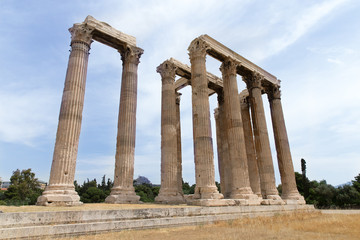Parthenon on the Acropolis in Athens, Greece